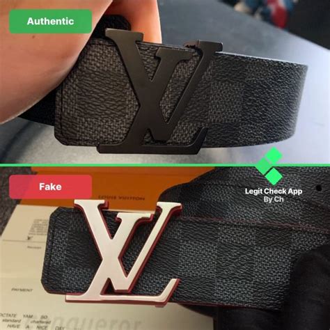 how to check louis vuitton belt authenticity|Louis Vuitton belt checkered.